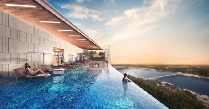 The Peak @ Cambodia, Infinity Pool