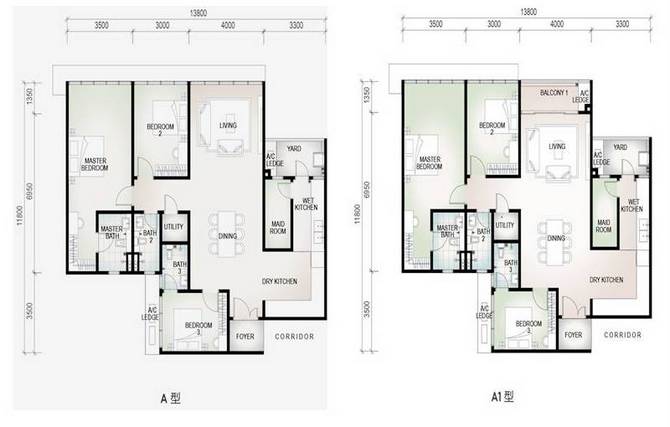 Floor plan A