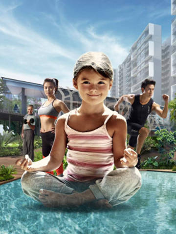 Grandeur Park Residences Wellness Theme