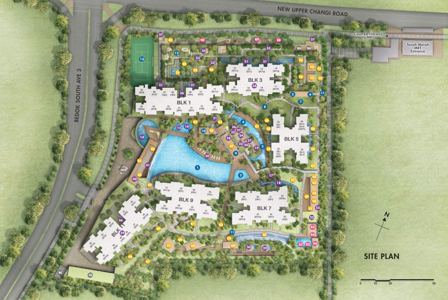 Grandeur Park Residences site plan