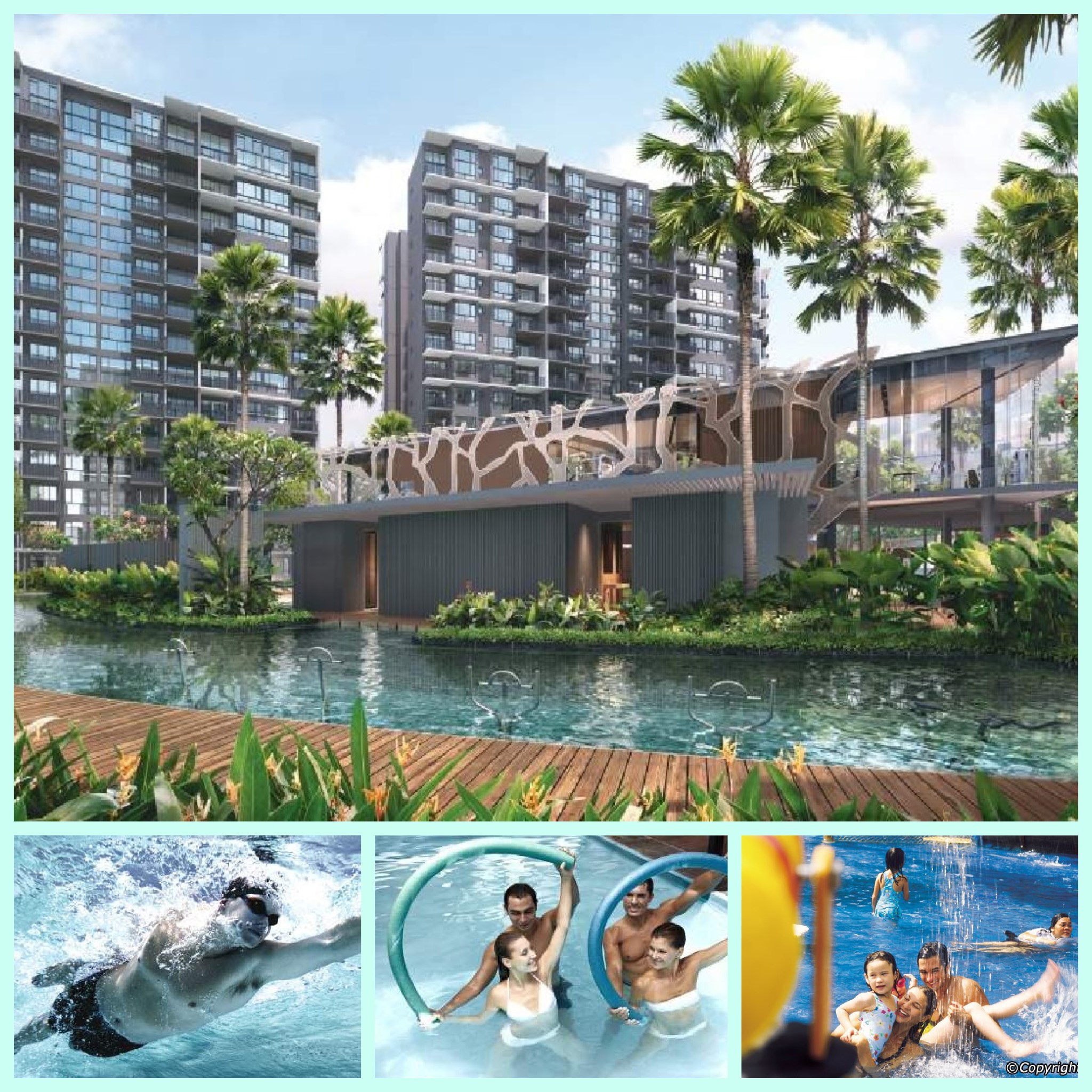 Grandeur Park Residences water facilities