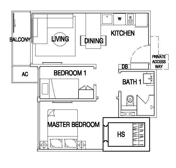 Hilbre28 @ Hillside Drive site plan