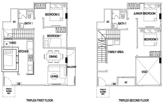 type5 triplex level1 and 2