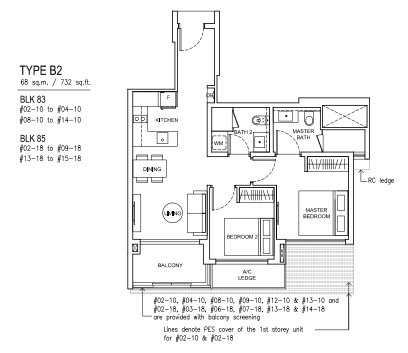 jewel 2 bedroom