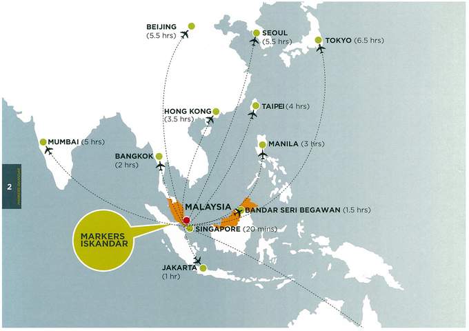 Location of Medini