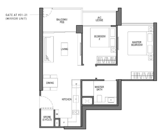 VIVA 2 bedroom compact