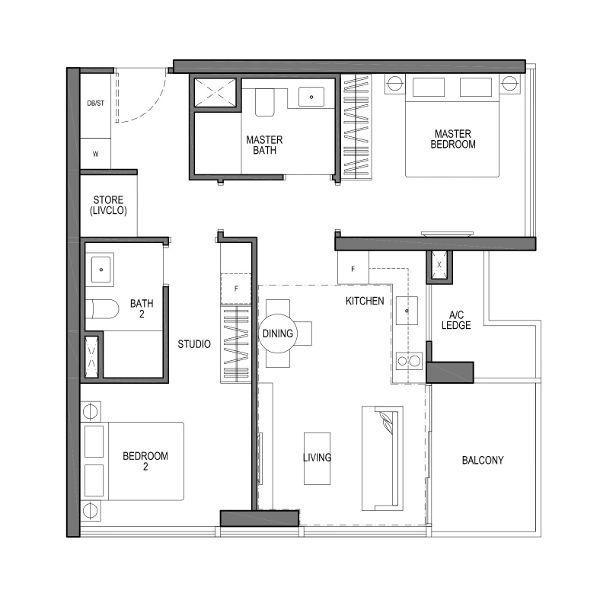 2 Bedroom VIVA