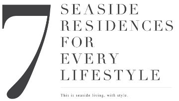 seaside residences types