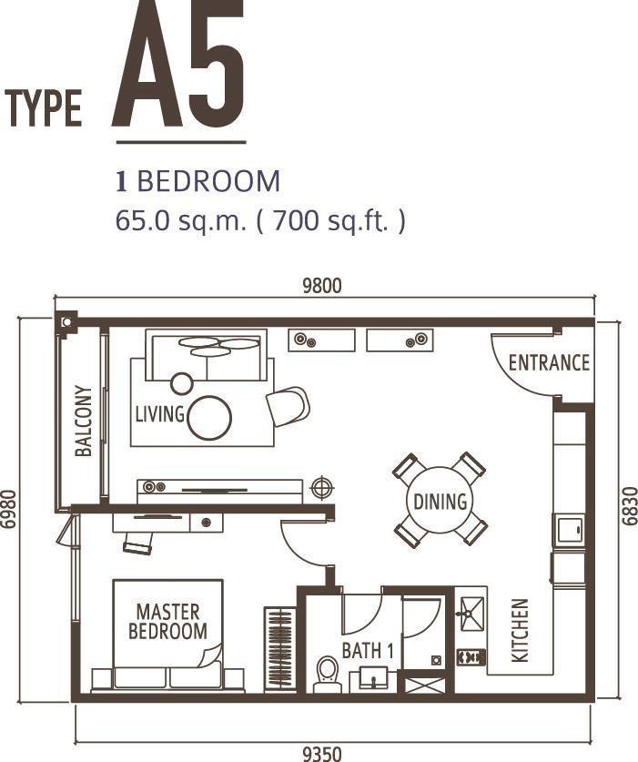 A5 floorplan 