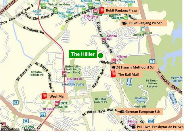 the hiller location