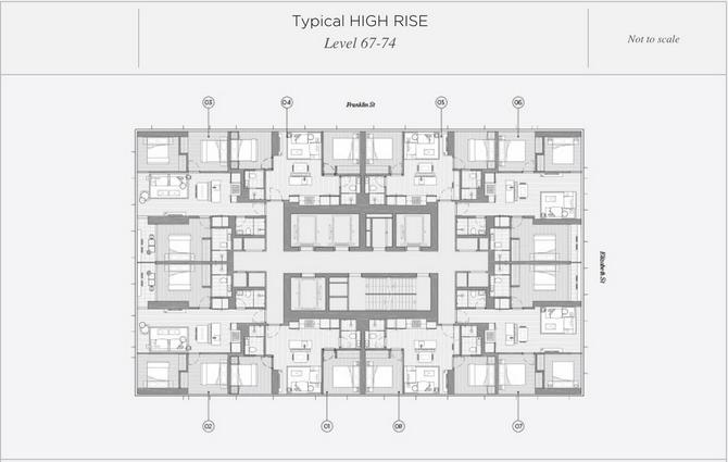 High level floor layout