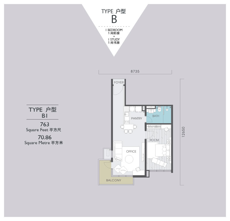 b1 floorplan