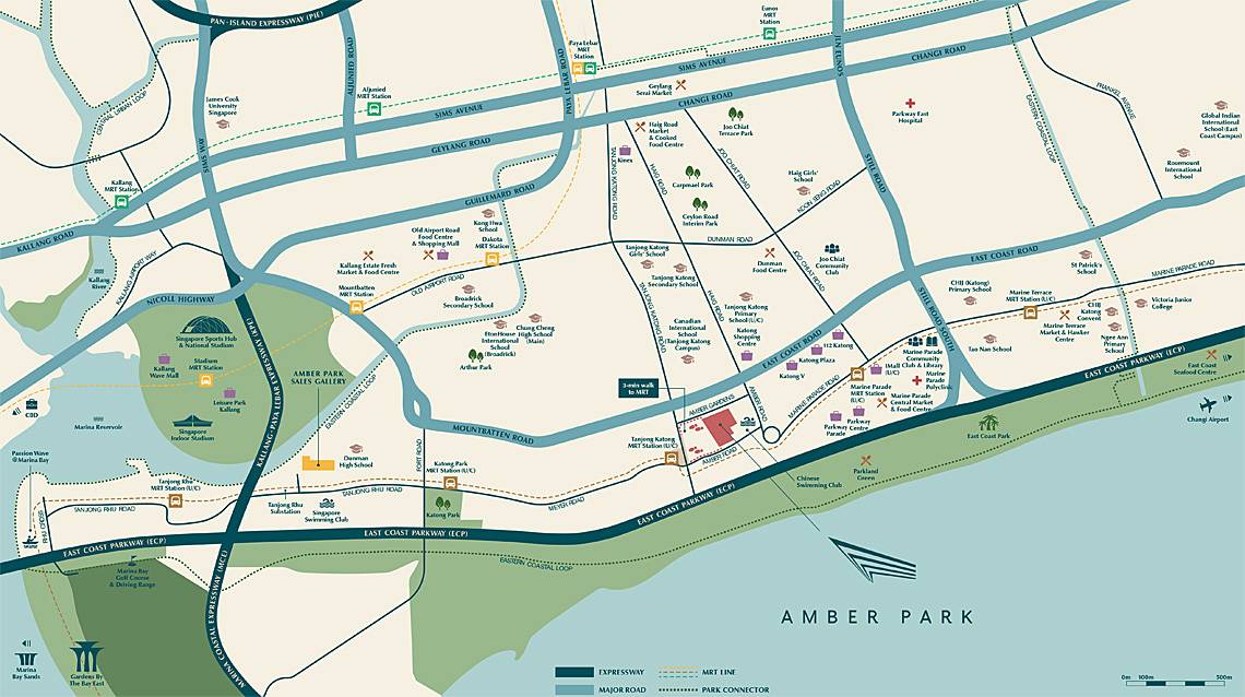 Amber Park location and amenities