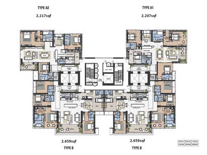 Level floor plan
