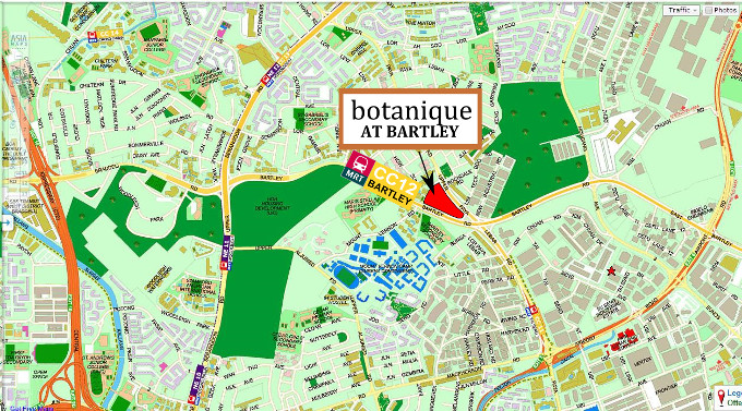 botanique at bartley location map