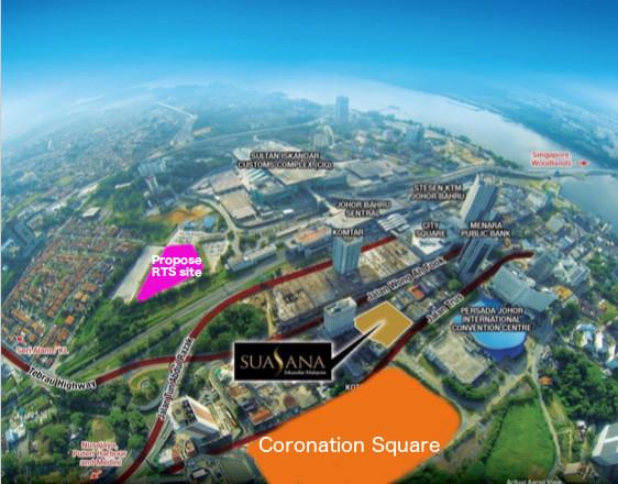 Coronation Square and Suasana Iskandar