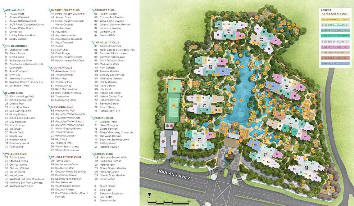 The Florence Residences siteplan