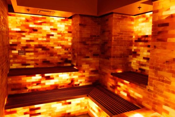 Himalayan salt spa